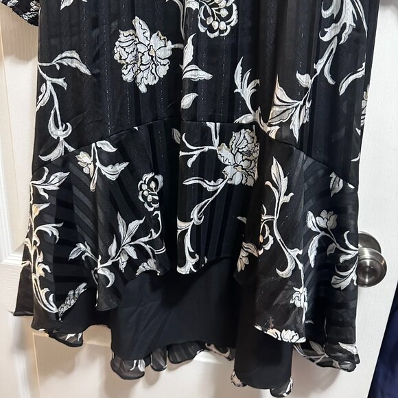 WHBM V-Neck High-Low Dress - Picture 2 of 6